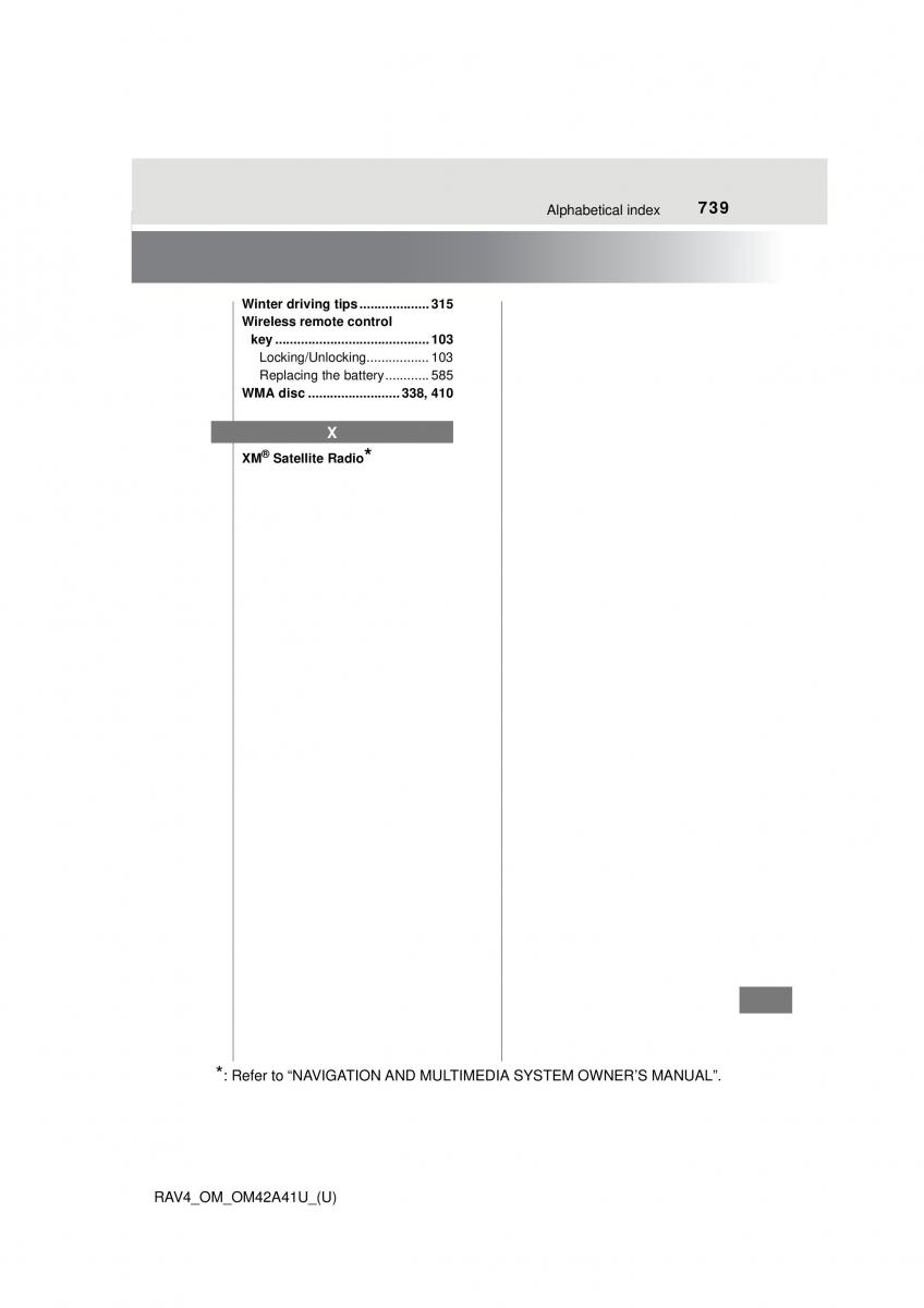 manual  Toyota RAV4 IV 4 owners manual / page 739