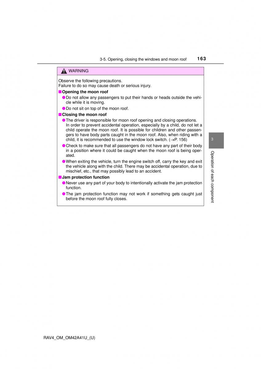 Toyota RAV4 IV 4 owners manual / page 163