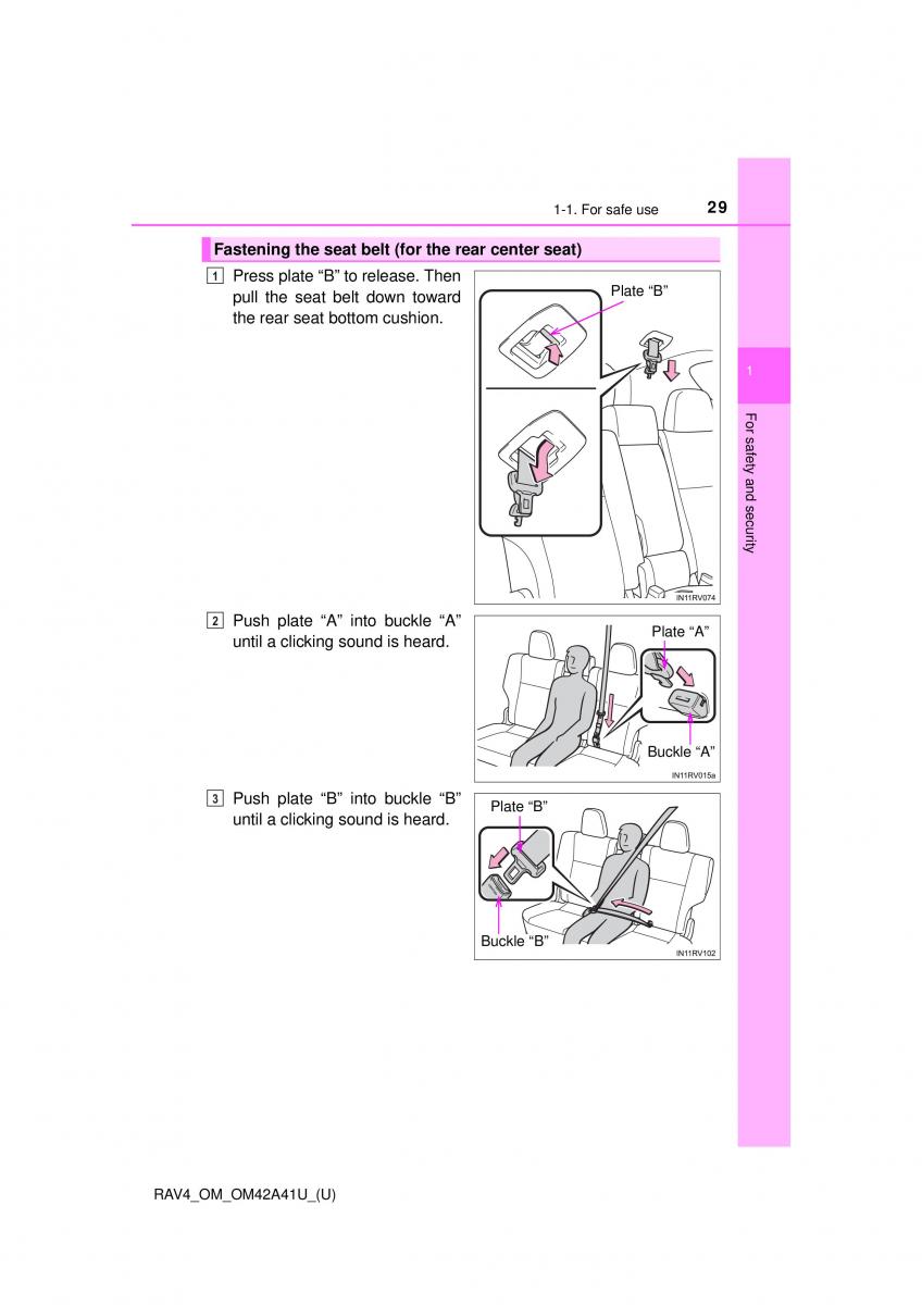 Toyota RAV4 IV 4 owners manual / page 29