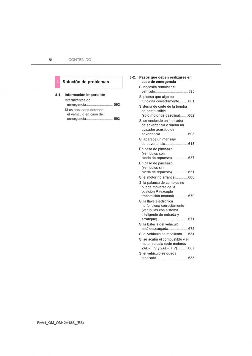 manual  Toyota RAV4 IV 4 manual del propietario / page 6