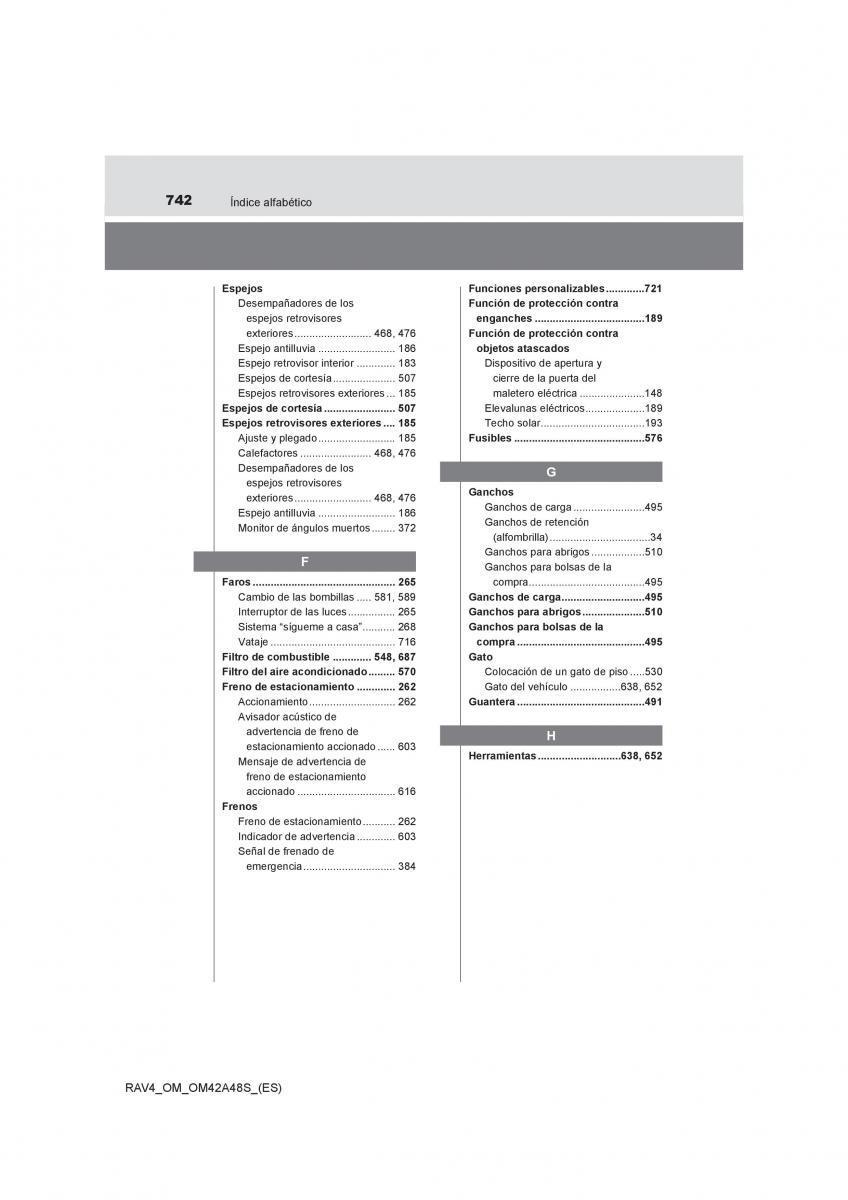 manual  Toyota RAV4 IV 4 manual del propietario / page 742