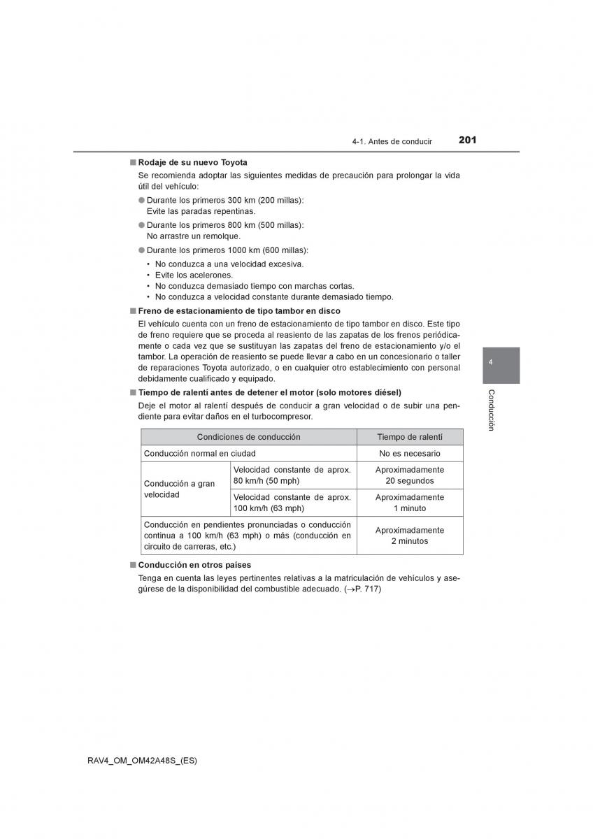 Toyota RAV4 IV 4 manual del propietario / page 201