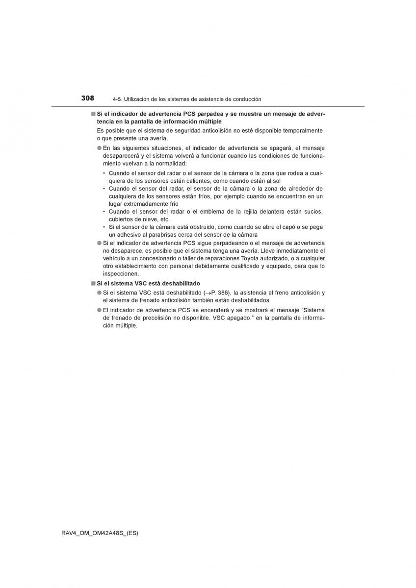 Toyota RAV4 IV 4 manual del propietario / page 308