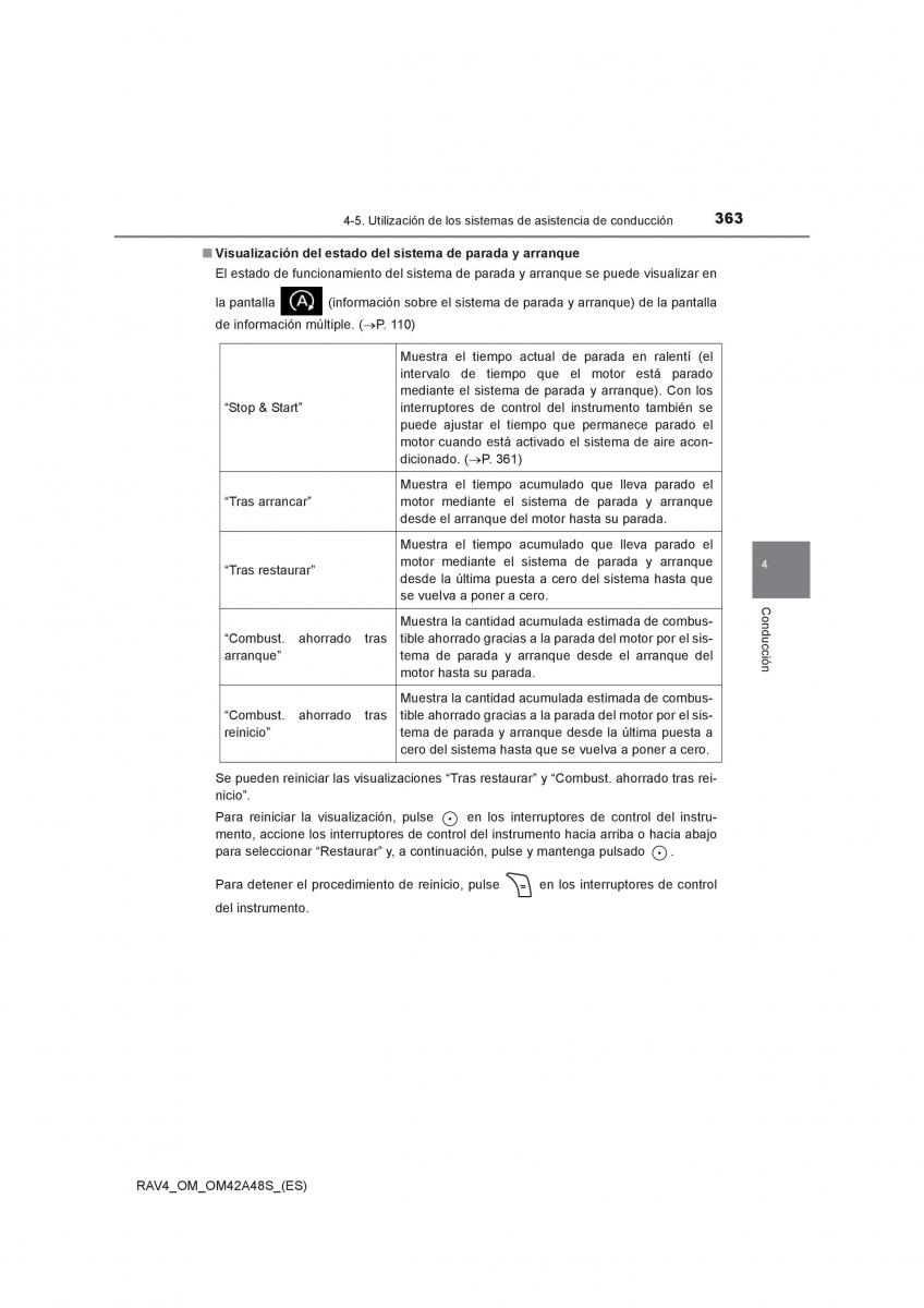Toyota RAV4 IV 4 manual del propietario / page 363
