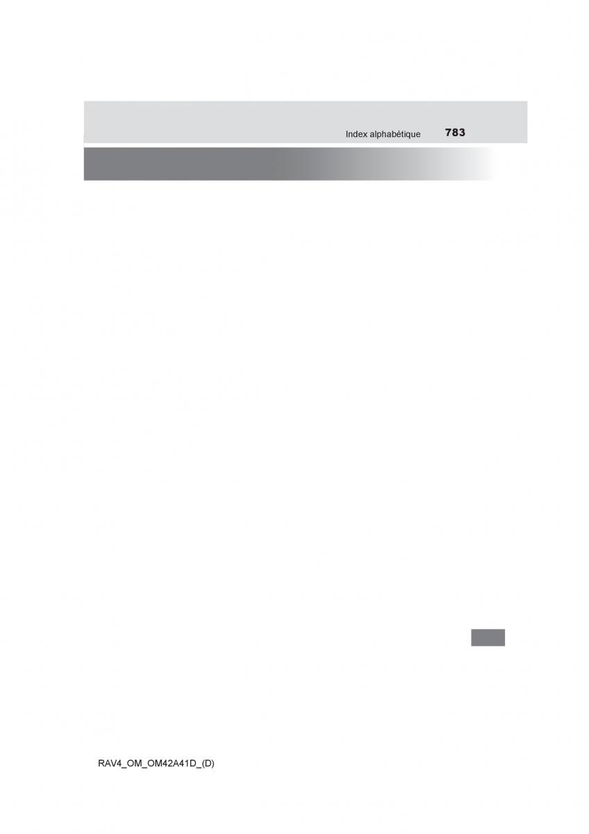 manual  Toyota RAV4 IV 4 manuel du proprietaire / page 784