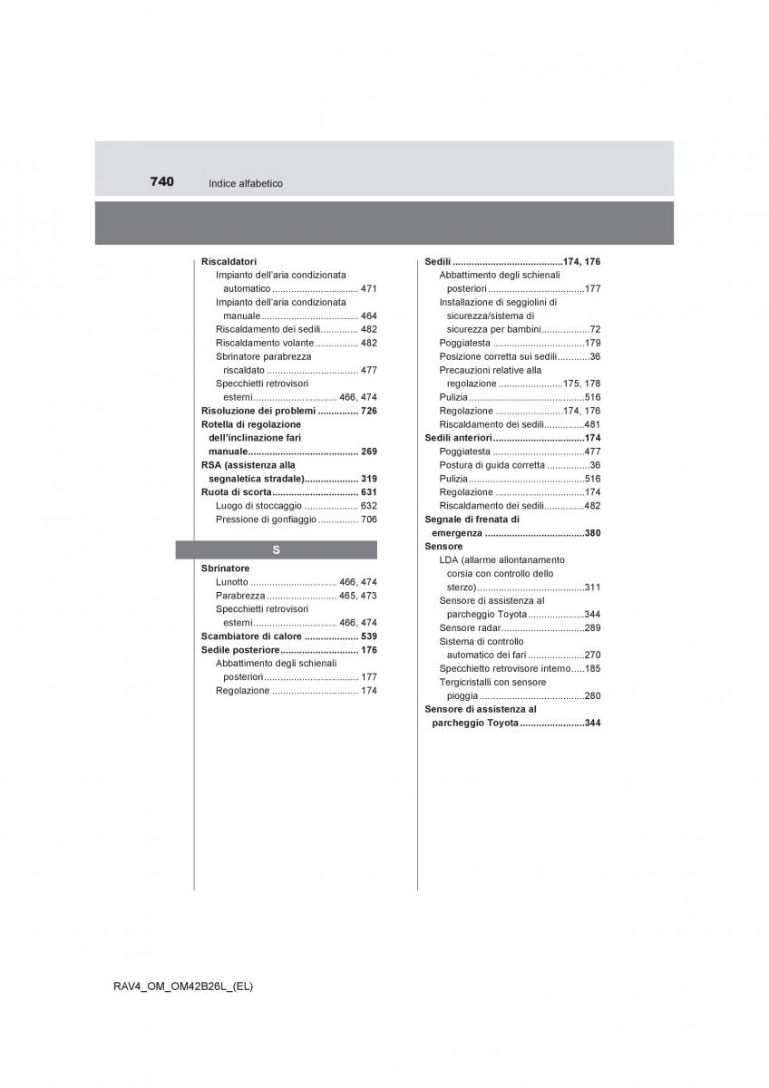 Toyota RAV4 IV 4 manuale del proprietario / page 740