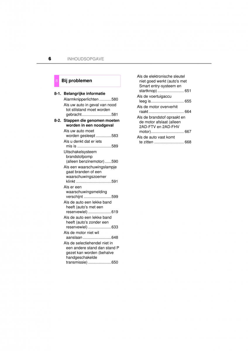 manual  Toyota RAV4 IV 4 handleiding / page 6