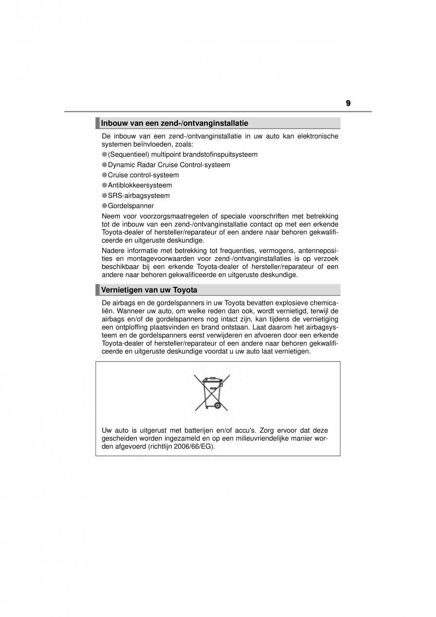 manual  Toyota RAV4 IV 4 handleiding / page 9