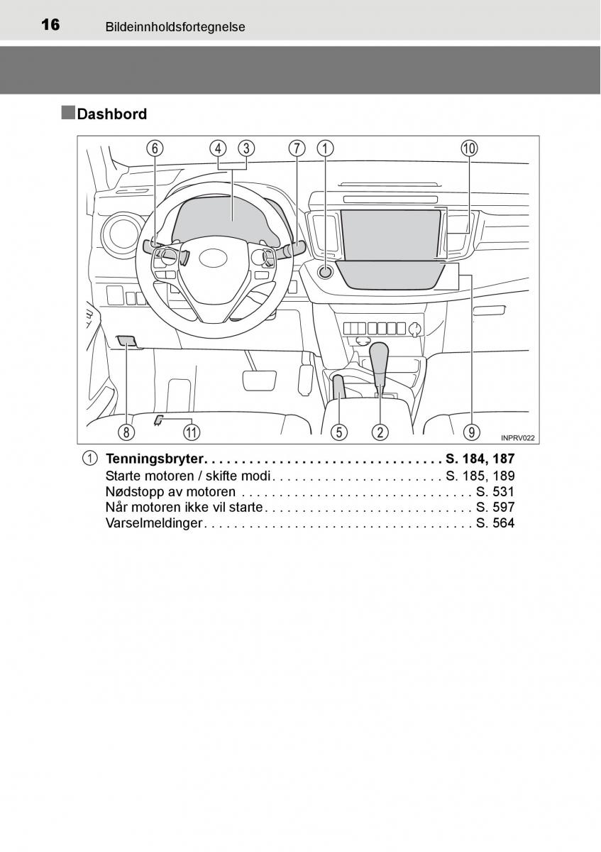 Toyota RAV4 IV 4 bruksanvisningen / page 18