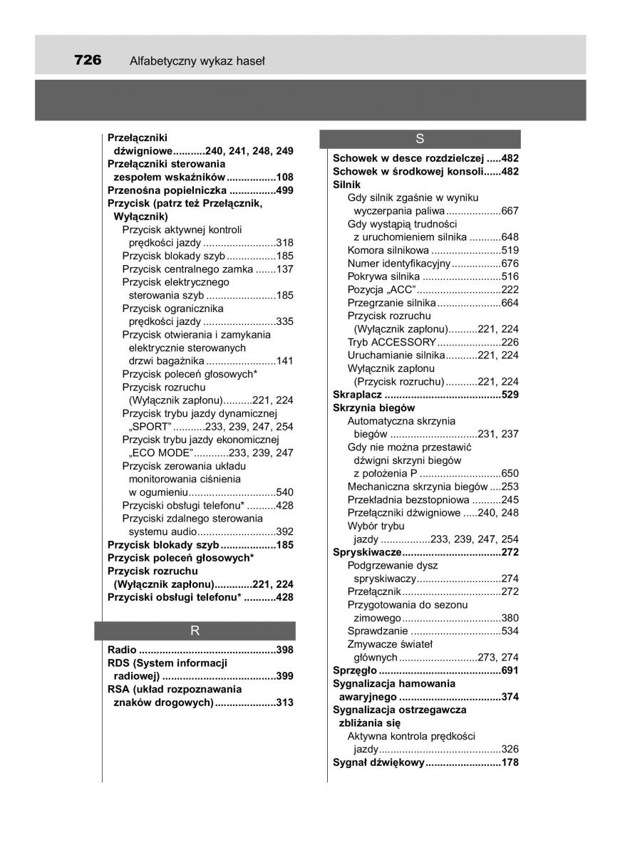 Toyota RAV4 IV 4 instrukcja / page 726