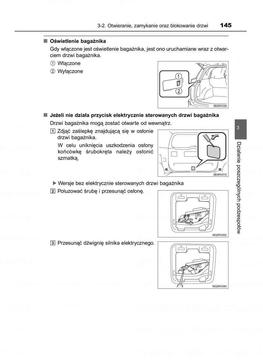 Toyota RAV4 IV 4 instrukcja obslugi / page 145