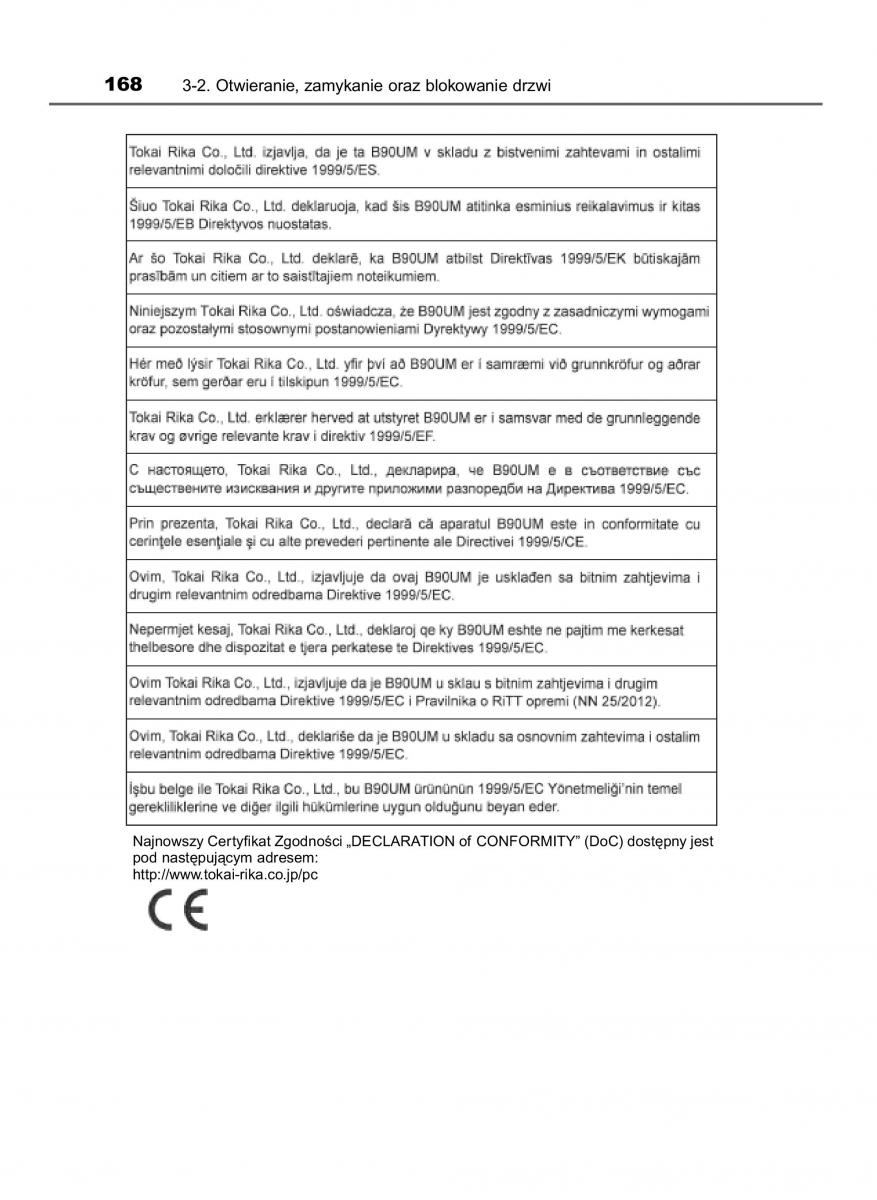 Toyota RAV4 IV 4 instrukcja / page 168