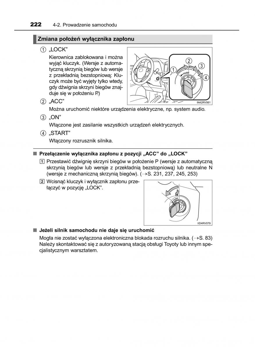 Toyota RAV4 IV 4 instrukcja / page 222