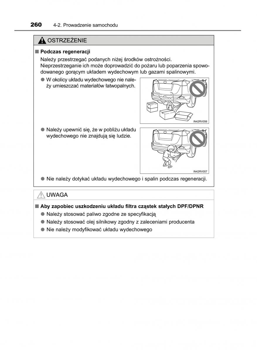 Toyota RAV4 IV 4 instrukcja / page 260