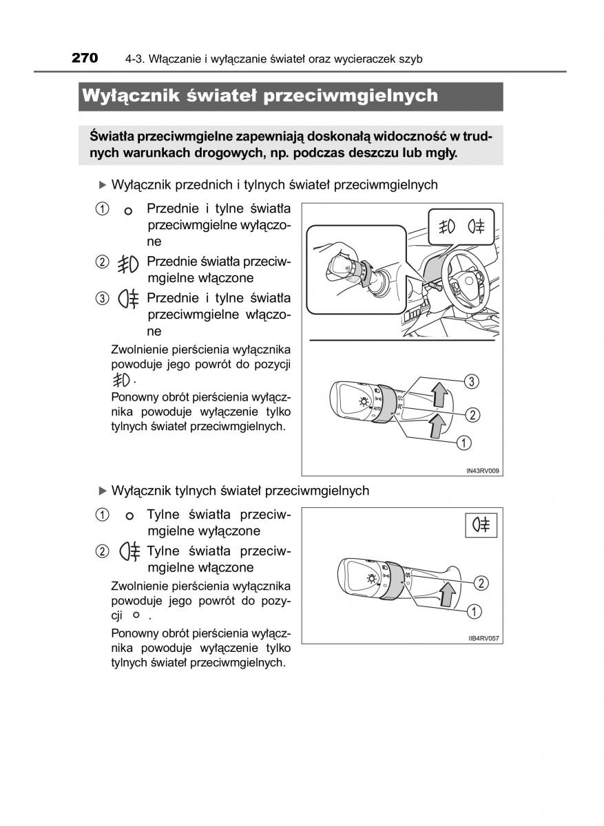 Toyota RAV4 IV 4 instrukcja / page 270