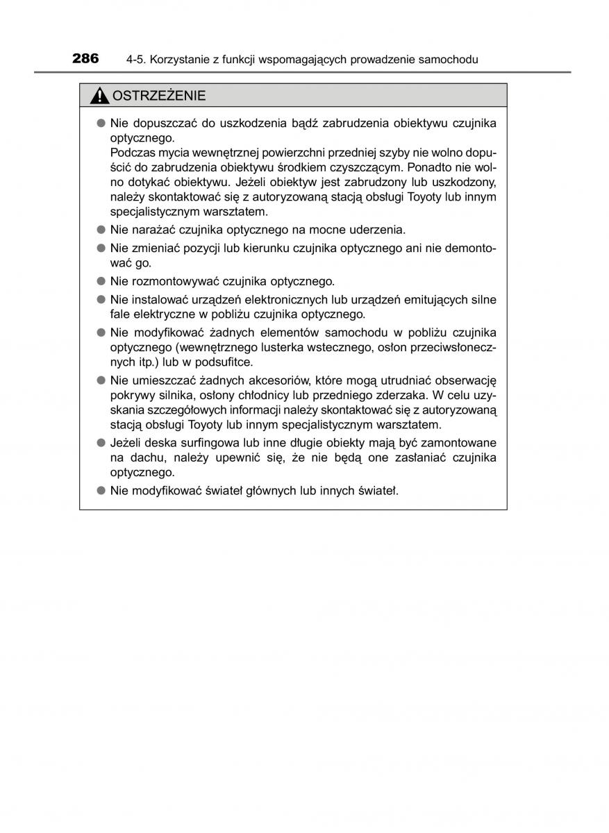 Toyota RAV4 IV 4 instrukcja / page 286