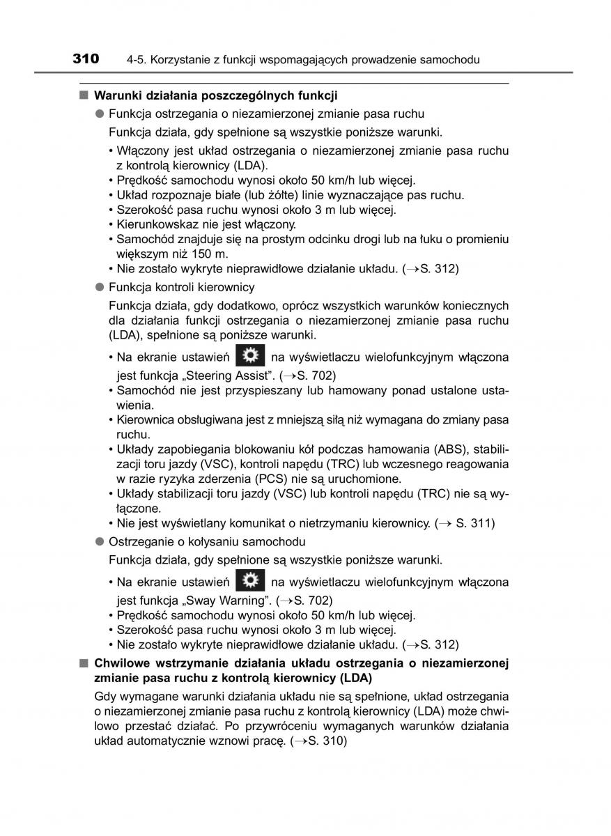 Toyota RAV4 IV 4 instrukcja / page 310