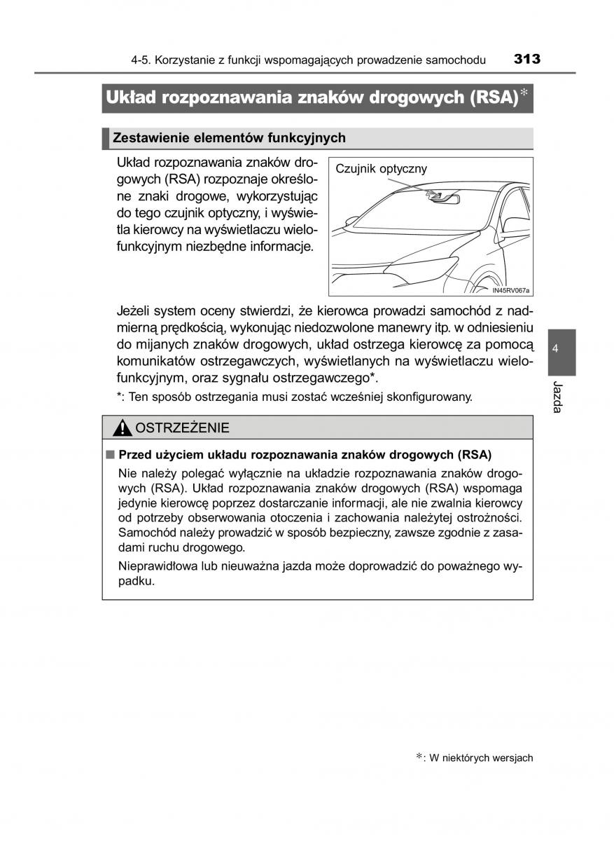 Toyota RAV4 IV 4 instrukcja / page 313