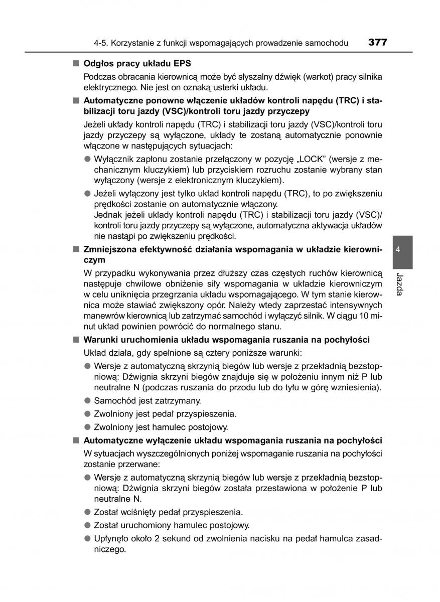 Toyota RAV4 IV 4 instrukcja obslugi / page 377