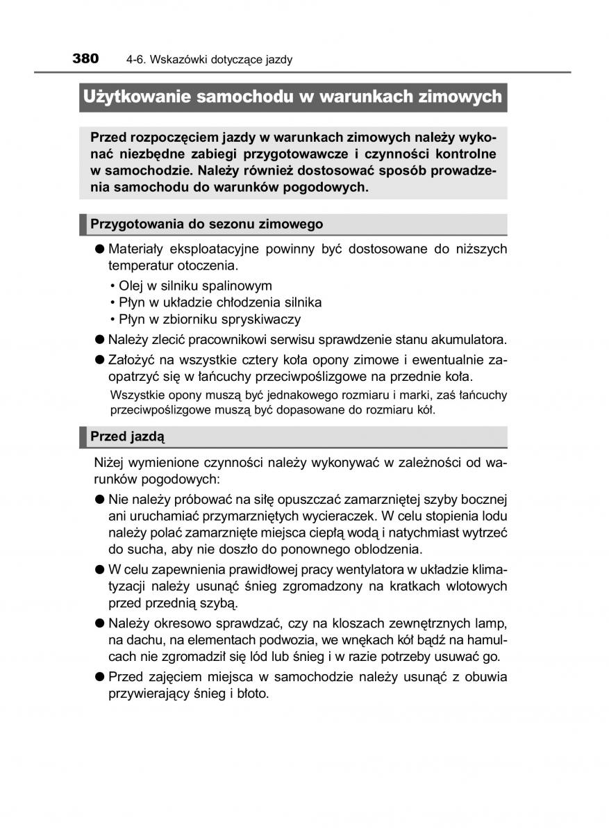Toyota RAV4 IV 4 instrukcja obslugi / page 380