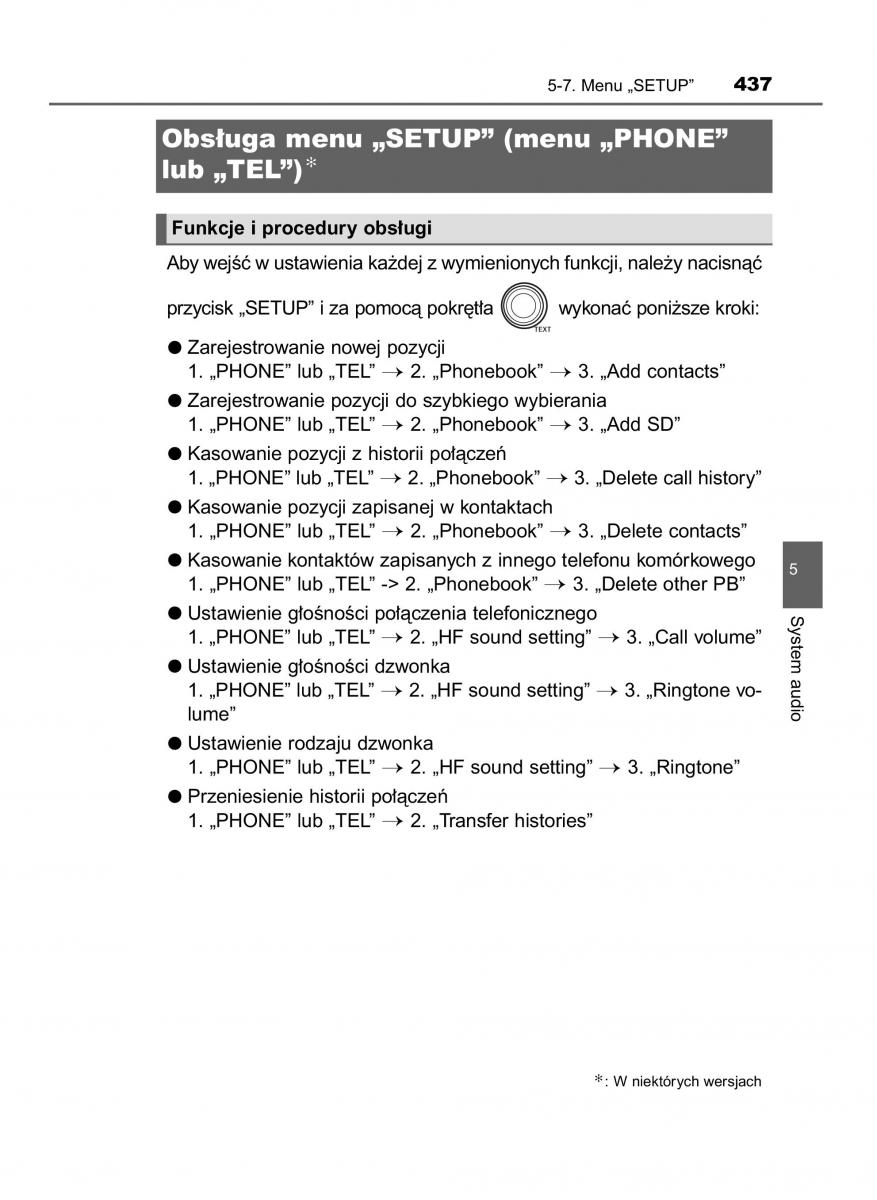 Toyota RAV4 IV 4 instrukcja obslugi / page 437