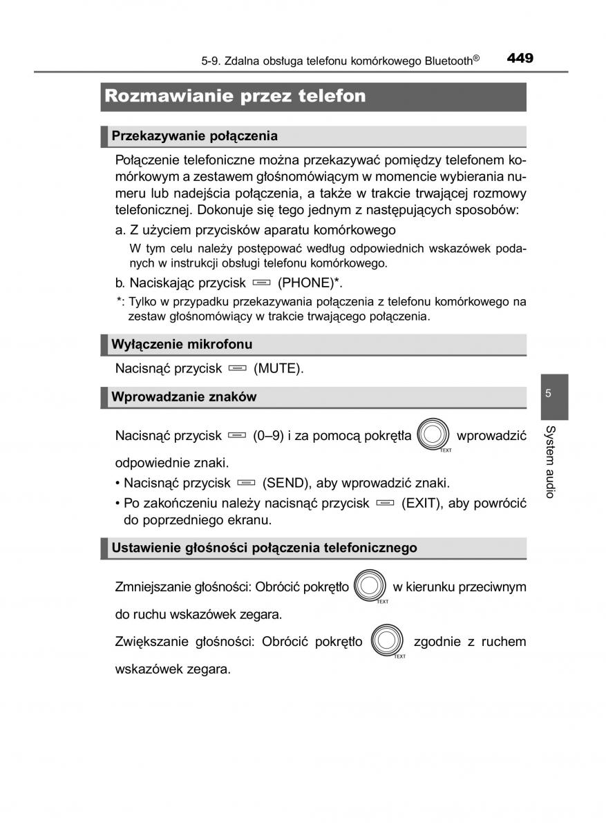 Toyota RAV4 IV 4 instrukcja obslugi / page 449