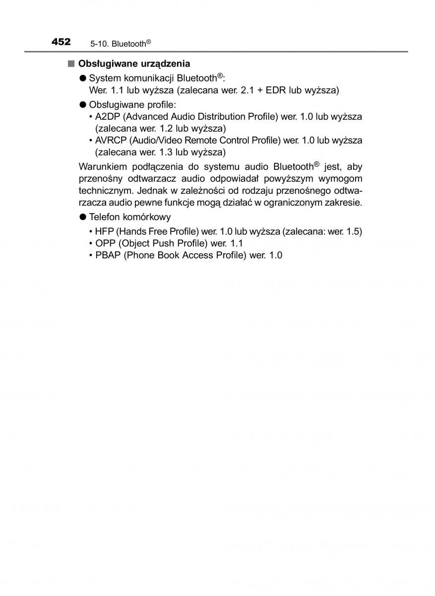 Toyota RAV4 IV 4 instrukcja obslugi / page 452