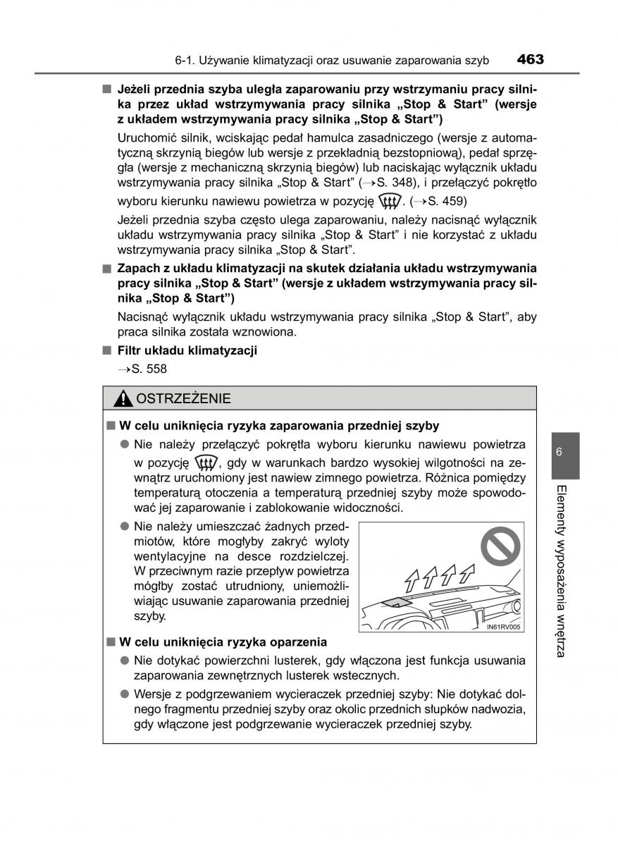Toyota RAV4 IV 4 instrukcja obslugi / page 463