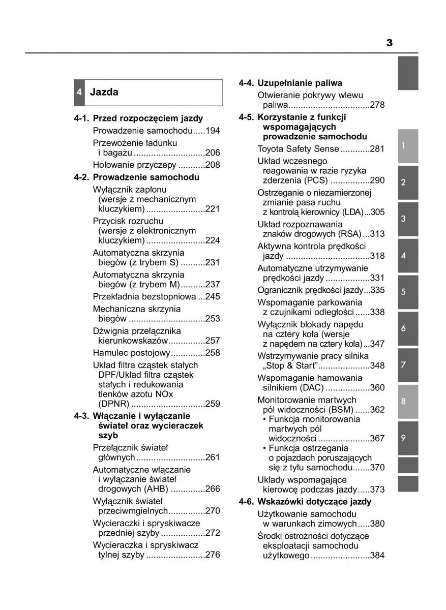 manual  Toyota RAV4 IV 4 instrukcja / page 3