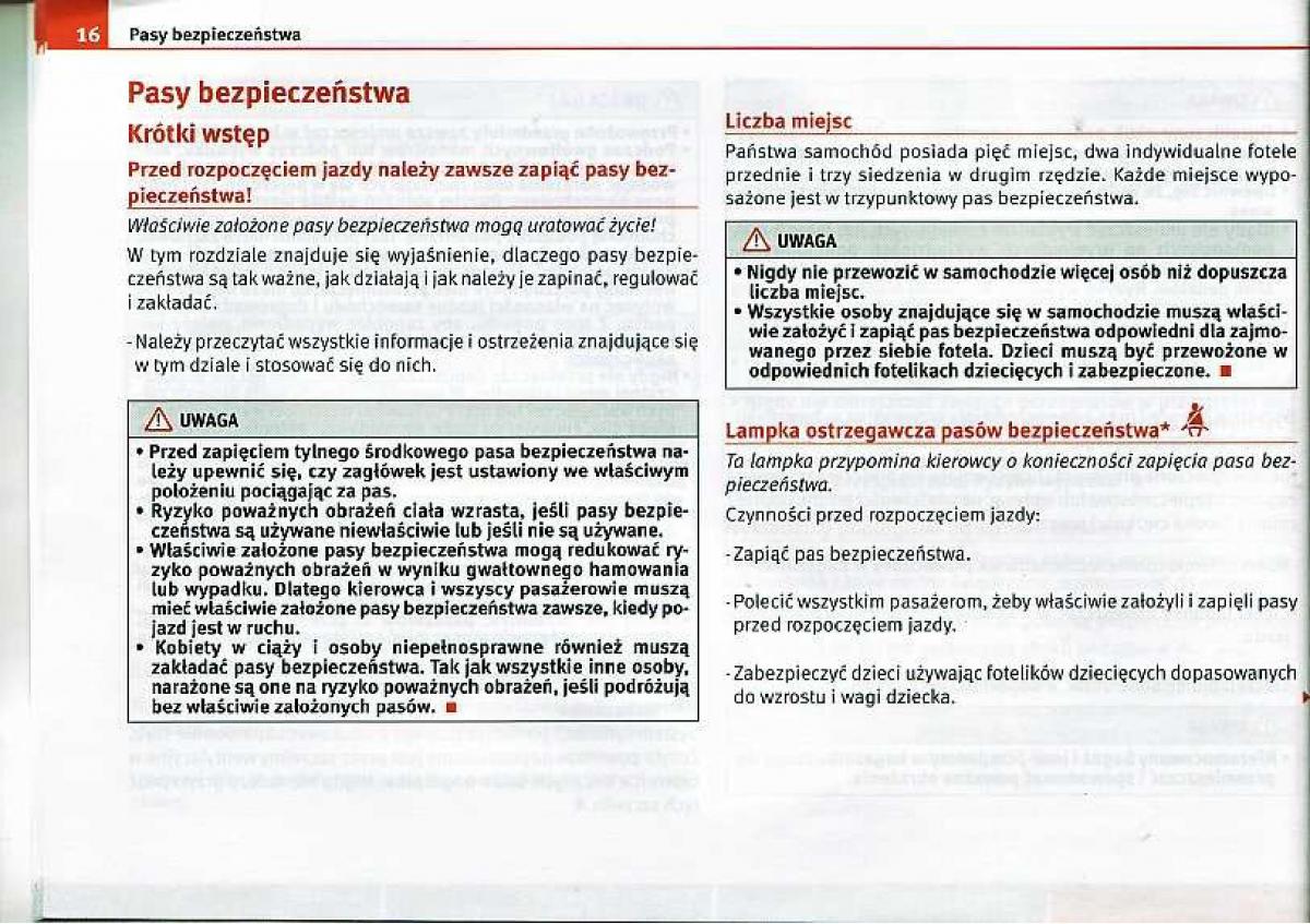 Seat Ibiza IV 4 instrukcja obslugi / page 17