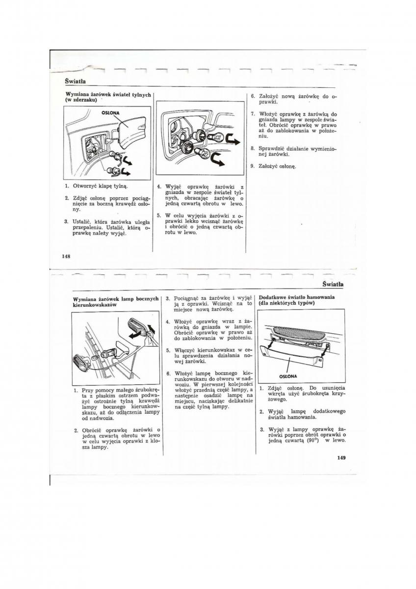 Honda Civic V 5 instrukcja obslugi / page 70