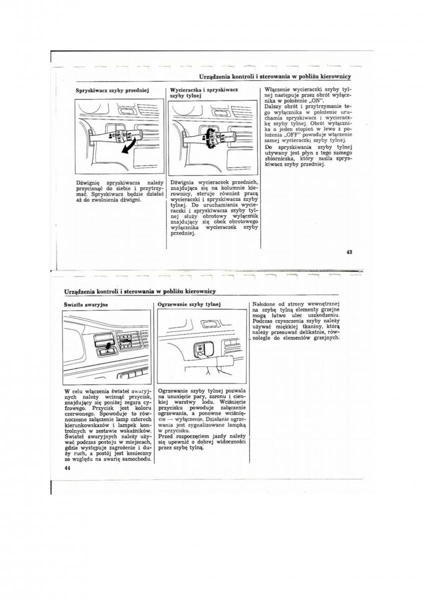 Honda Civic V 5 instrukcja obslugi / page 20