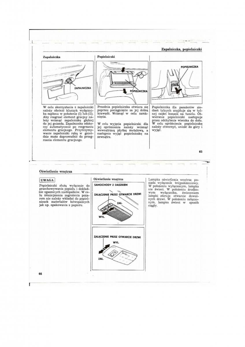 Honda Civic V 5 instrukcja obslugi / page 30