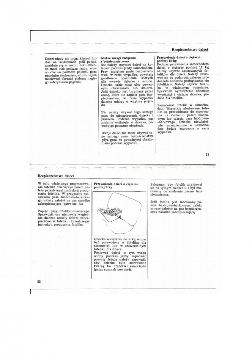 Honda Civic V 5 instrukcja obslugi / page 9