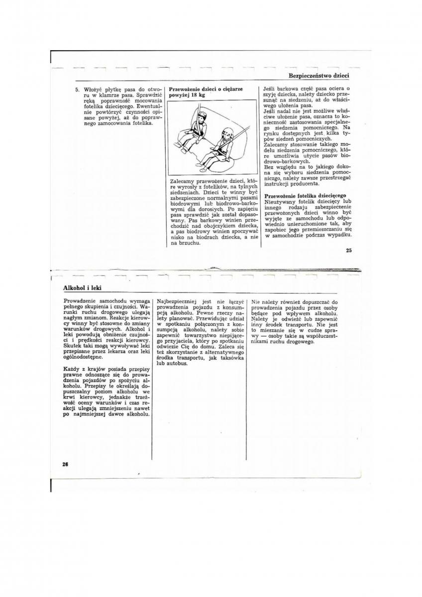 Honda Civic V 5 instrukcja obslugi / page 11