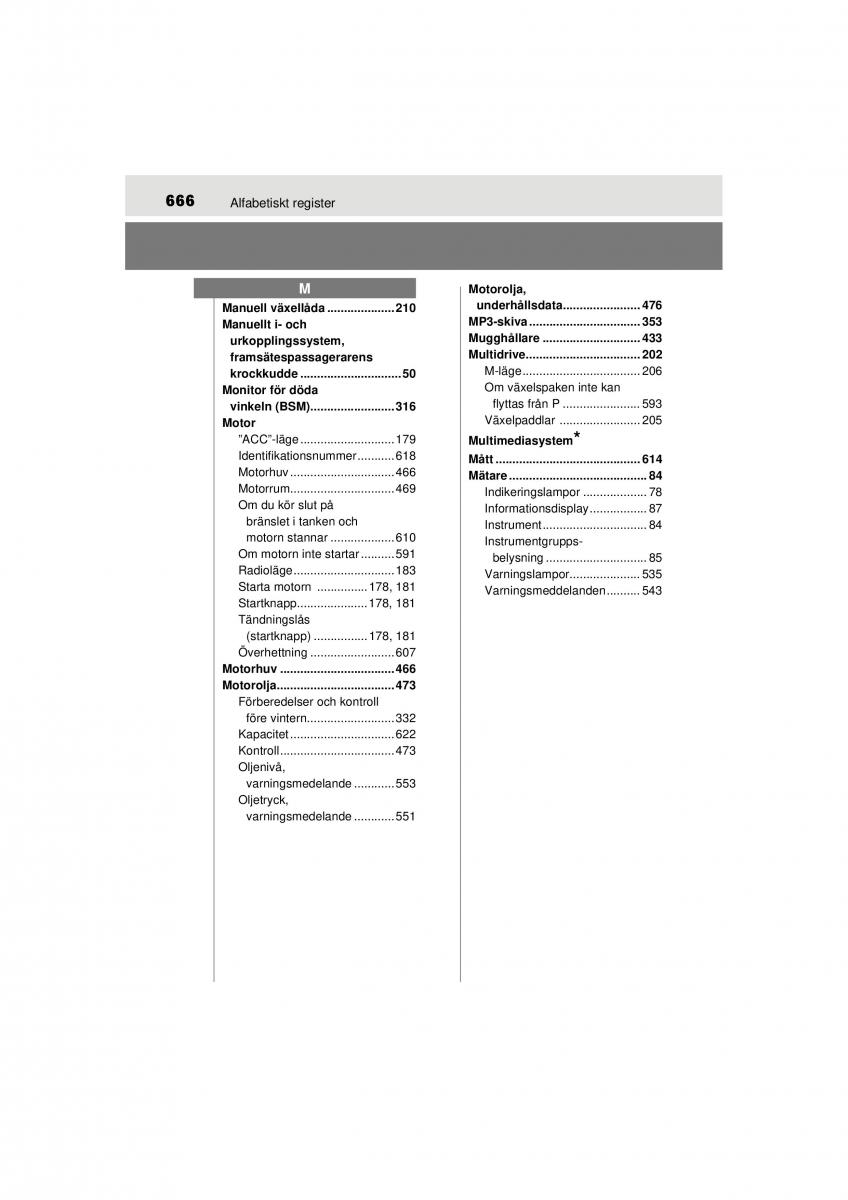 Toyota RAV4 IV 4 instruktionsbok / page 666