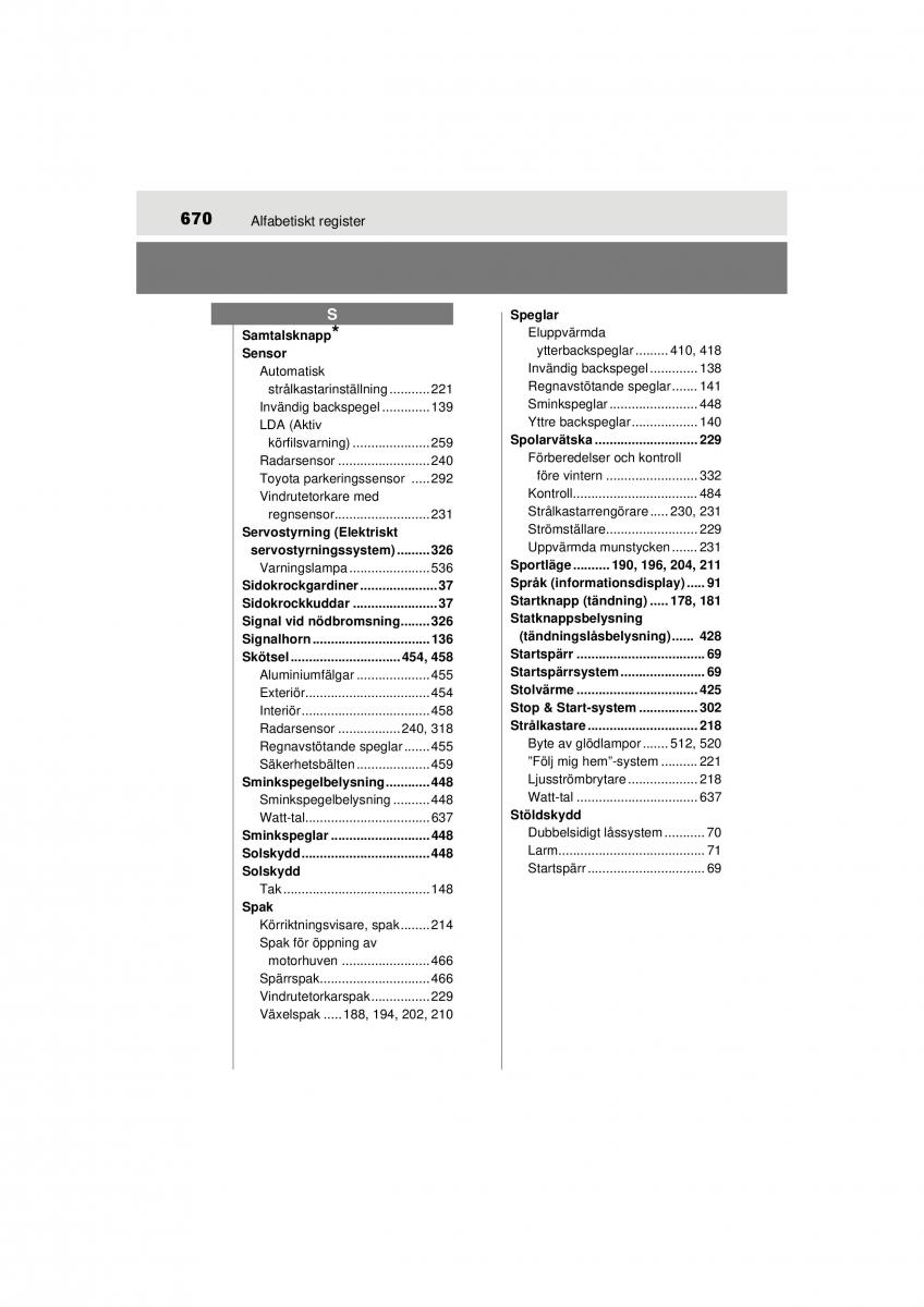 Toyota RAV4 IV 4 instruktionsbok / page 670