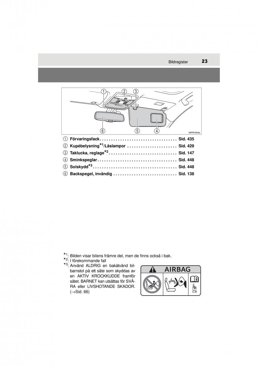 Toyota RAV4 IV 4 instruktionsbok / page 23