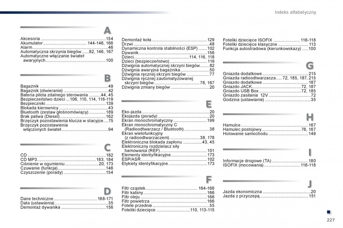 Peugeot 301 instrukcja obslugi / page 229