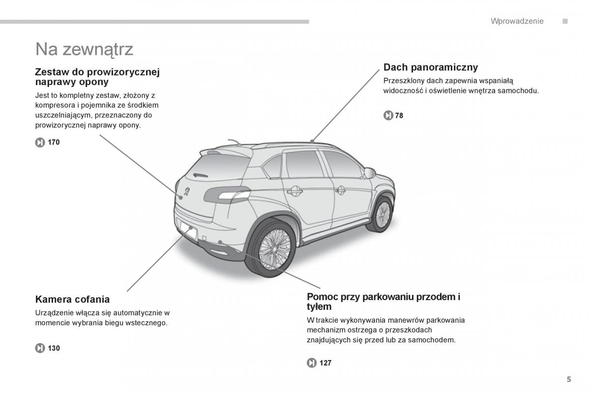 Peugeot 4008 instrukcja obslugi / page 7