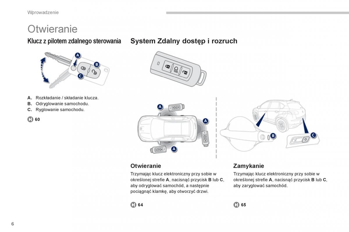 Peugeot 4008 instrukcja / page 8