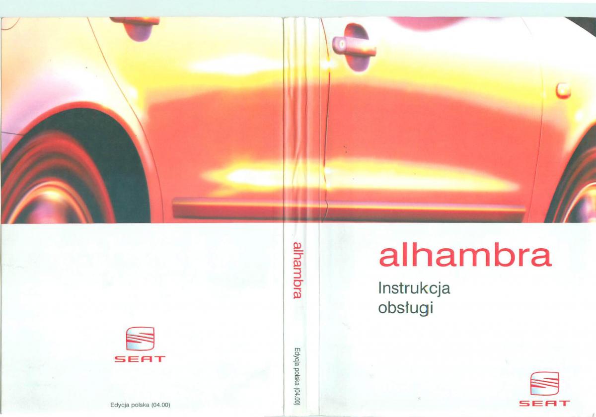 manual  Seat Alhambra II 2 instrukcja / page 1