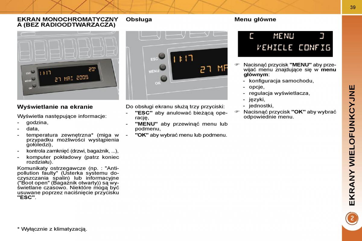  Peugeot 3008 Peugeot 3008 instrukcja / page 36