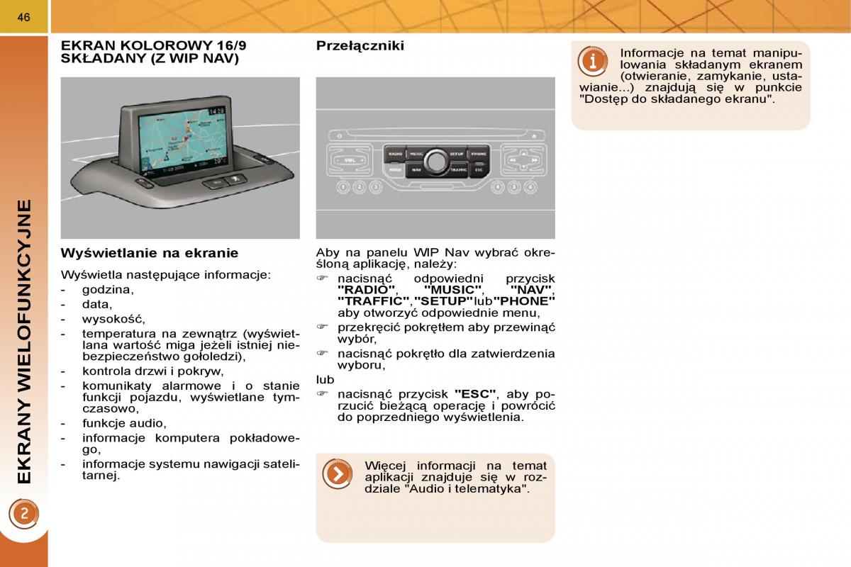  Peugeot 3008 Peugeot 3008 instrukcja / page 43