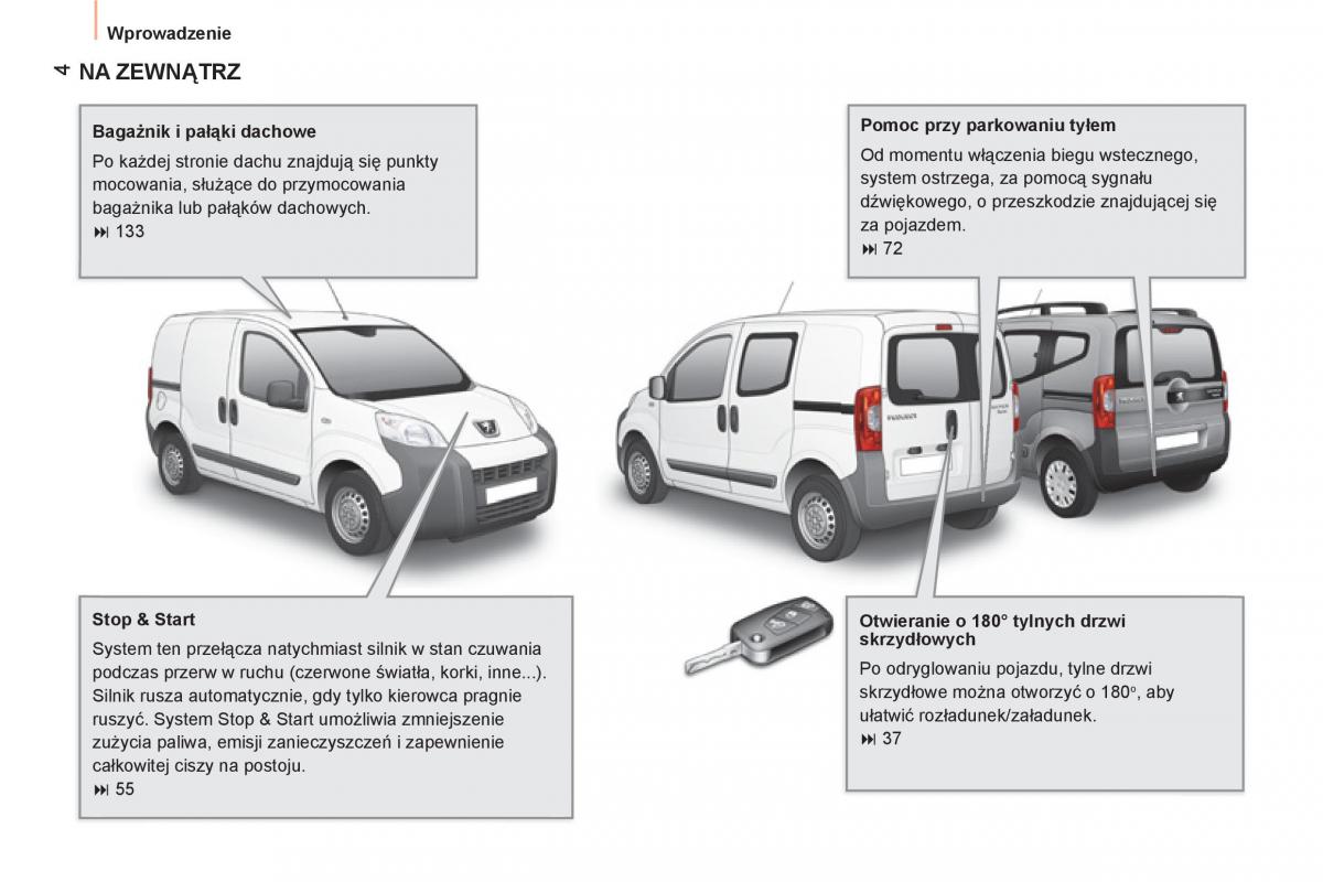 Peugeot Bipper instrukcja obslugi / page 6