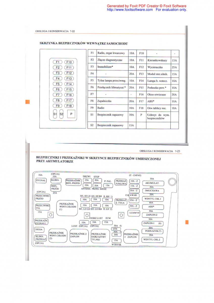 Daewoo Leganza instrukcja obslugi / page 85