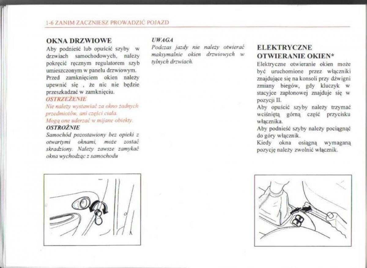 Daewoo Matiz instrukcja obslugi / page 10
