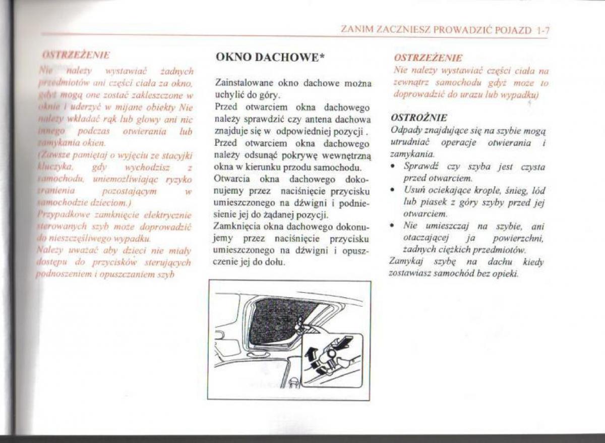 Daewoo Matiz instrukcja obslugi / page 11
