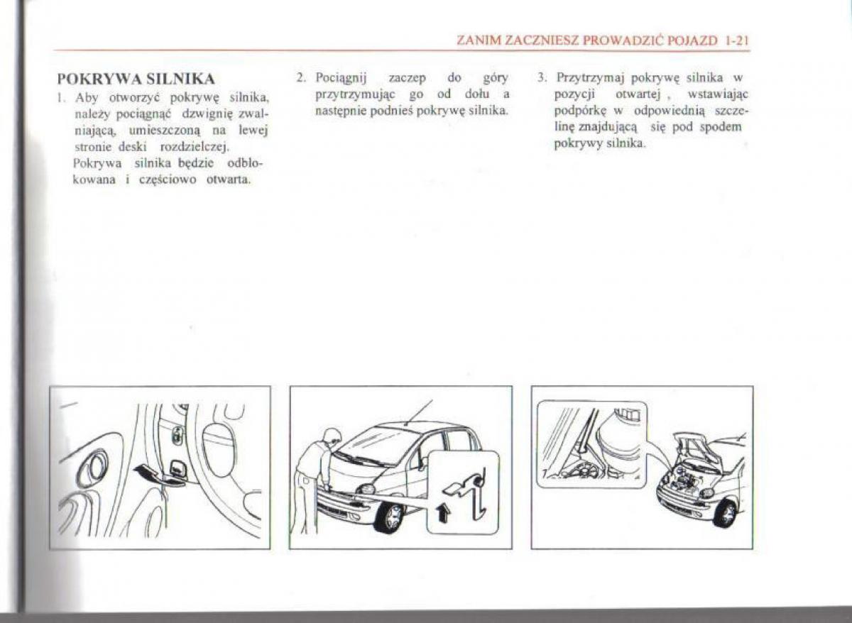 Daewoo Matiz instrukcja obslugi / page 25