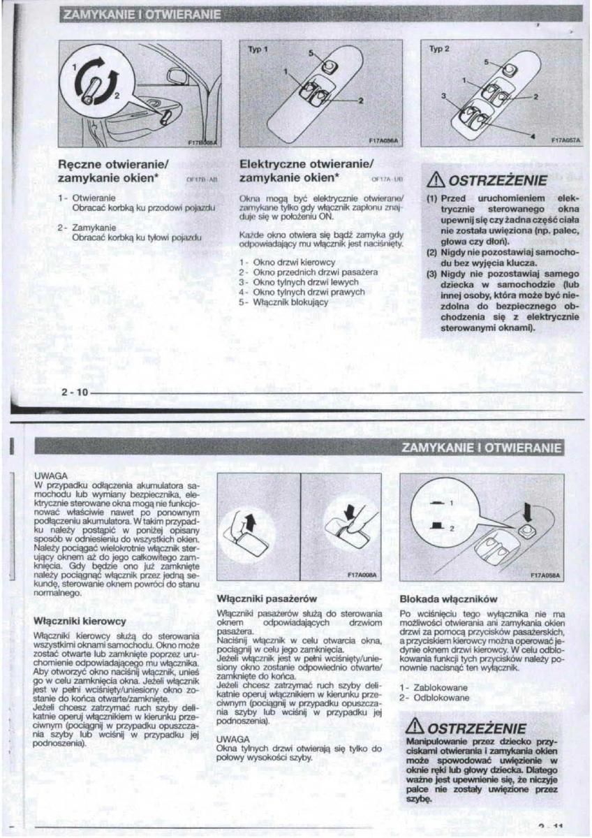 Mitsubishi Carisma instrukcja obslugi / page 11